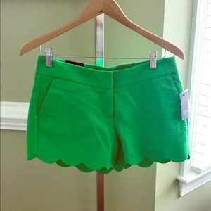 NWT size 2 Crown and Ivy green shorts